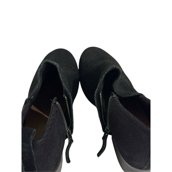TOMS Deia Black Suede Bootie Women’s size 9 - Picture 6 of 8